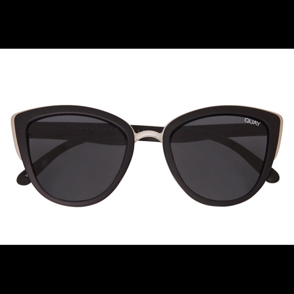 QUAY AUSTRALIA MY GIRL SUNGLASSES BLACK SMOKE